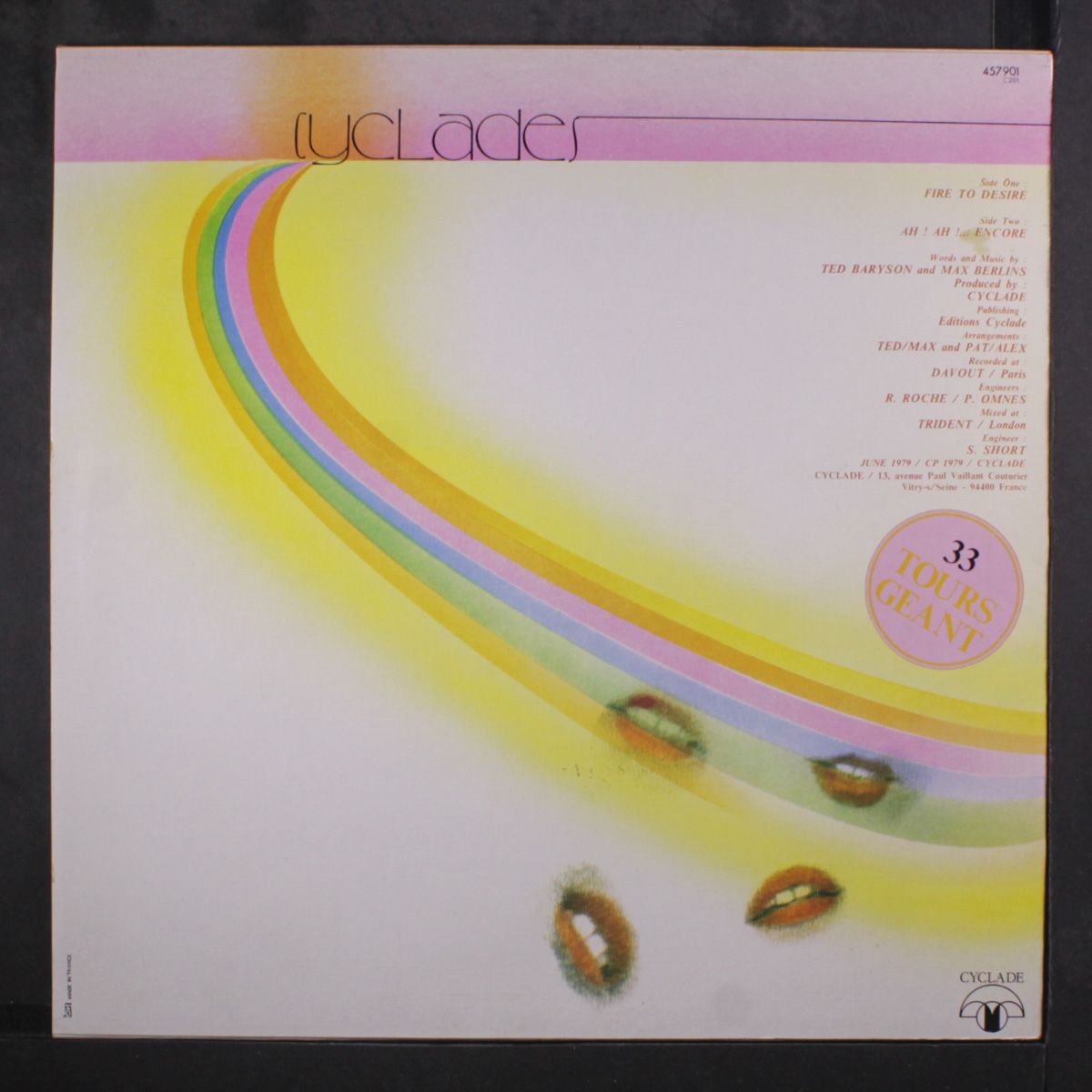 fire to desire / ah! ah! encore by CYCLADES