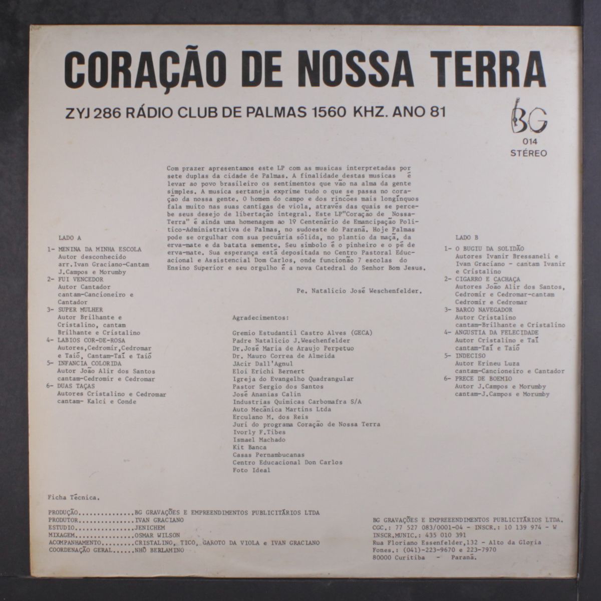 coracao de nossa terra by VARIOUS