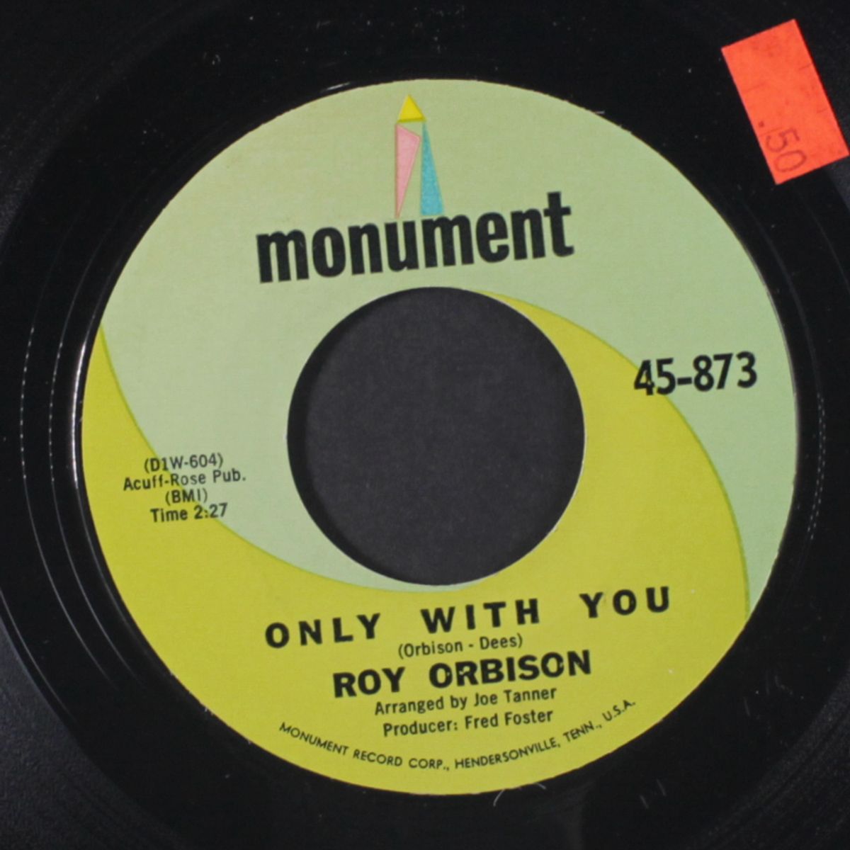 goodnight / only with you by ROY ORBISON
