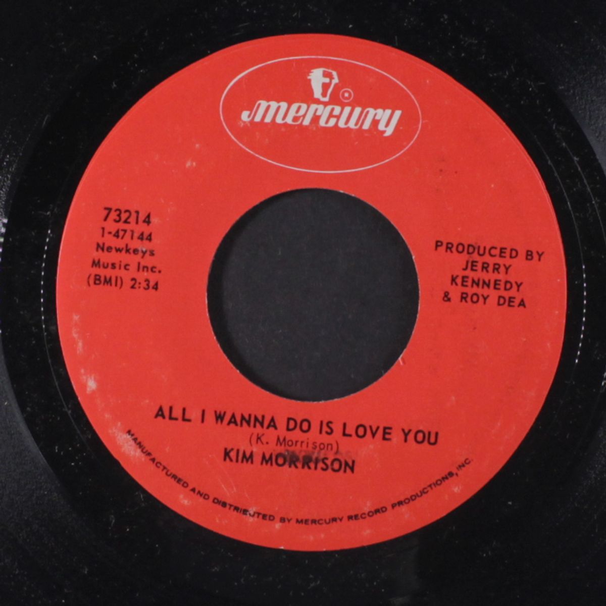 all i wanna do is love you / 500 miles away from home by KIM MORRISON