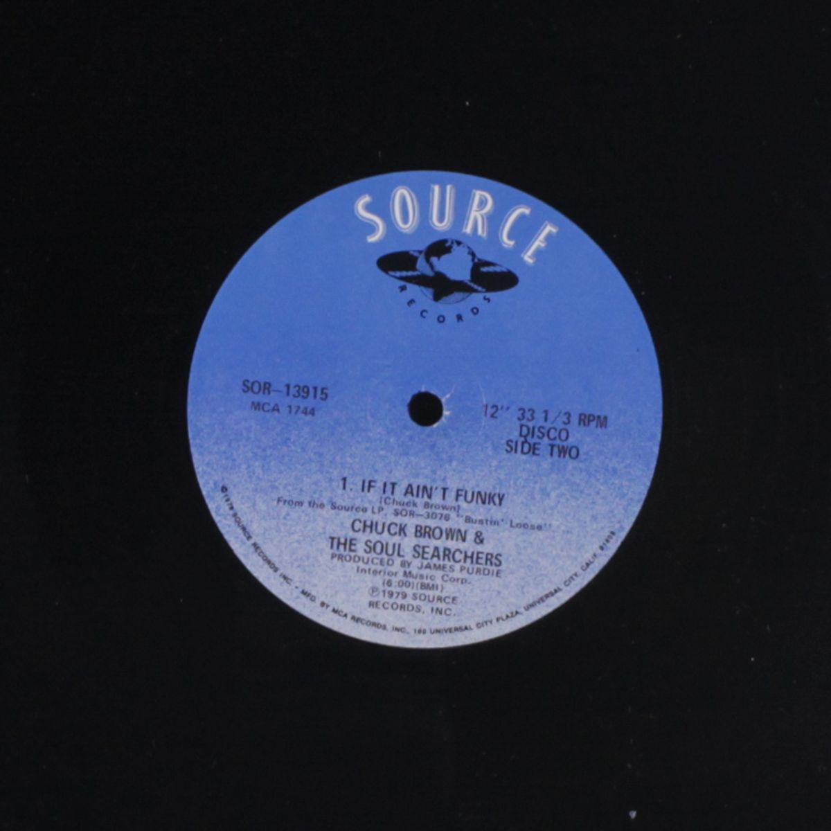 game seven / if it ain't funky by CHUCK BROWN & SOUL SEARCHERS