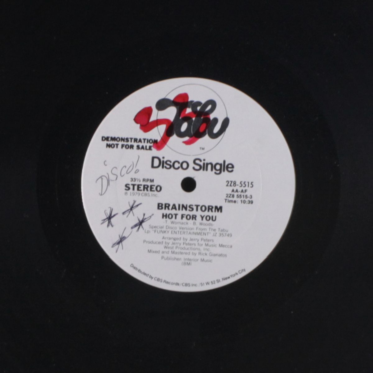 hot for you / don't let me catch you with your groove down by BRAINSTORM