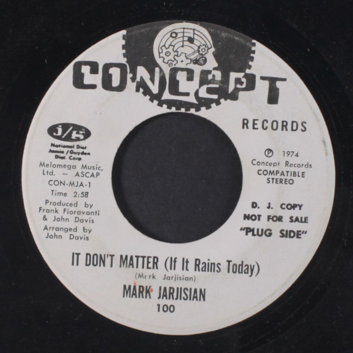 it don't matter / poor man's dreams by MARK JARJISIAN