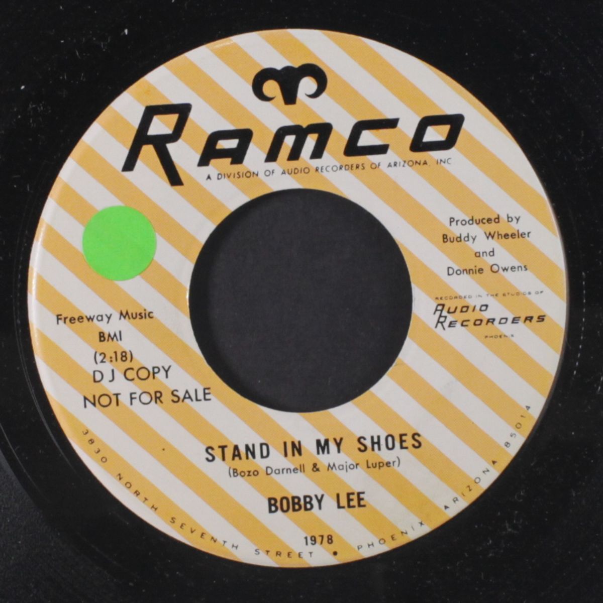 stand in my shoes / now that you got me where you want me by BOBBY LEE