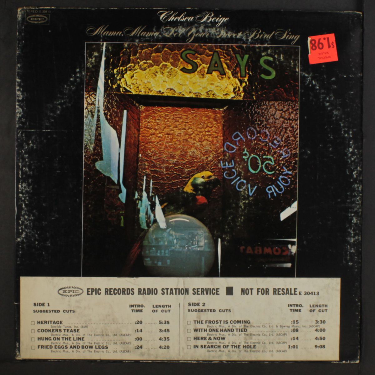 mama, mama let your sweet bird sing by CHELSEA BEIGE