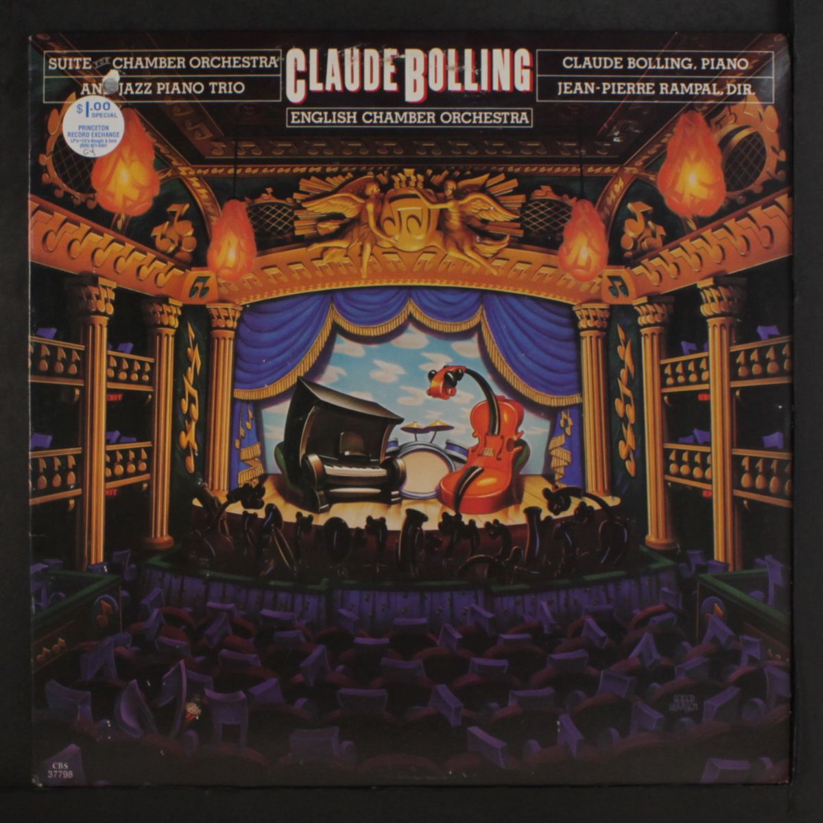 suite for chamber orch. & jazz piano by CLAUDE BOLLING