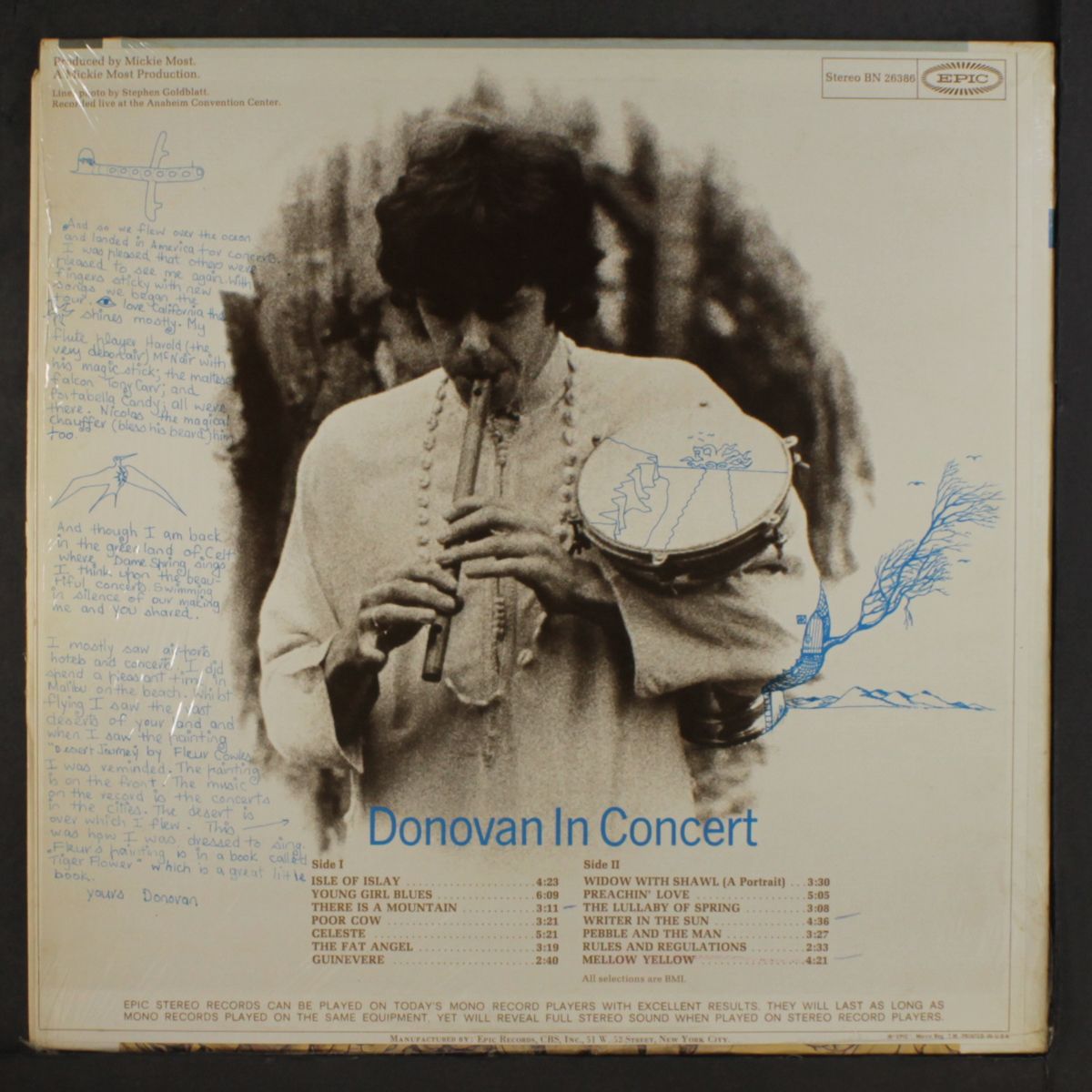 donovan in concert by DONOVAN