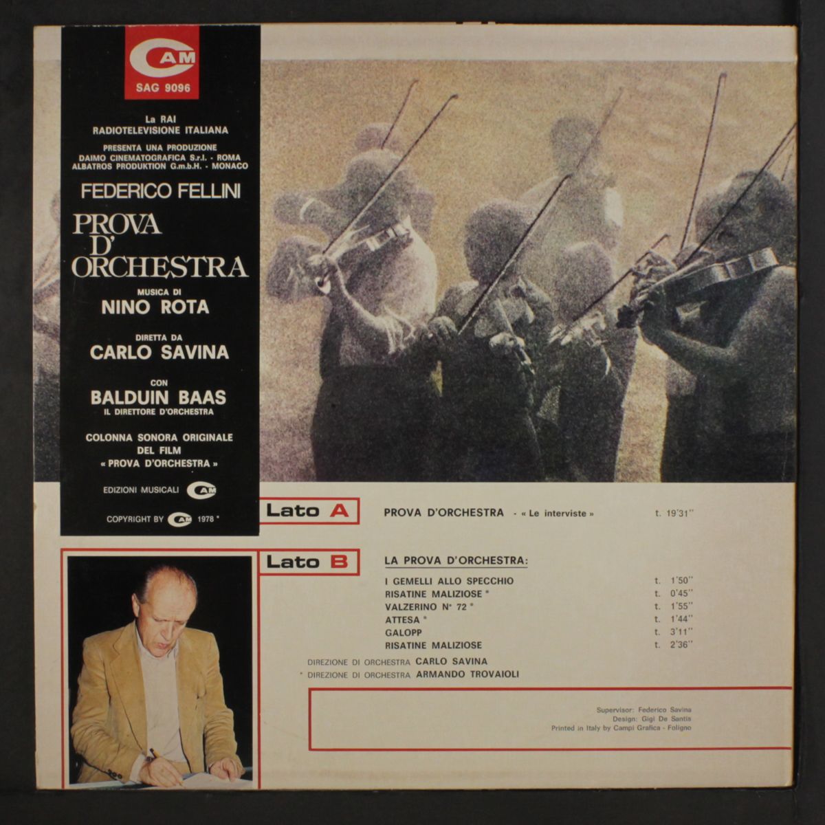 prova d'orchestra by NINO ROTA