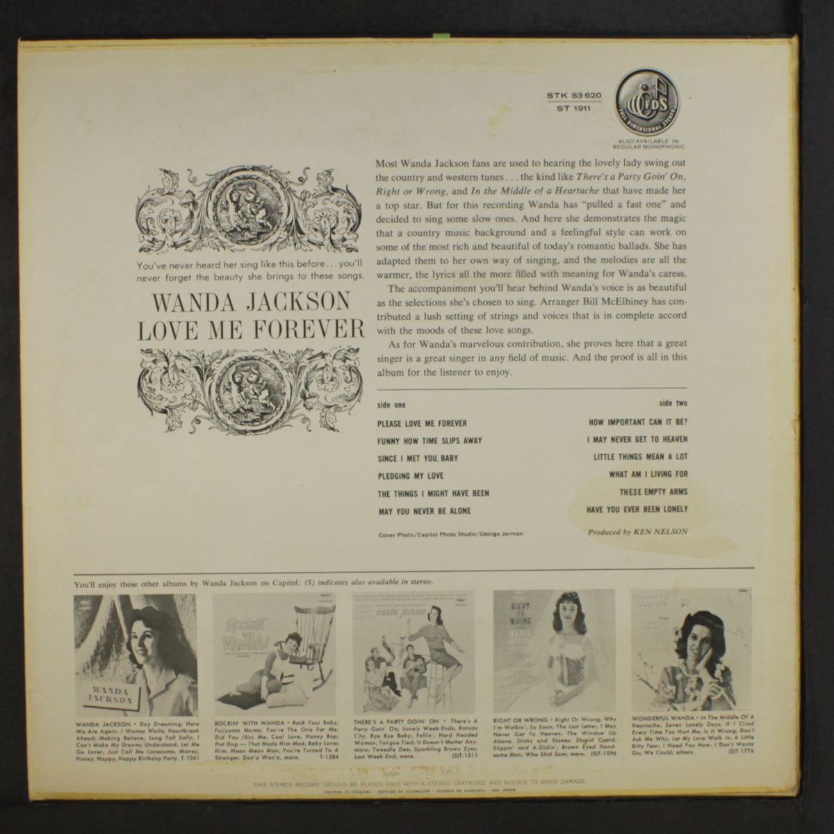 love me forever by WANDA JACKSON