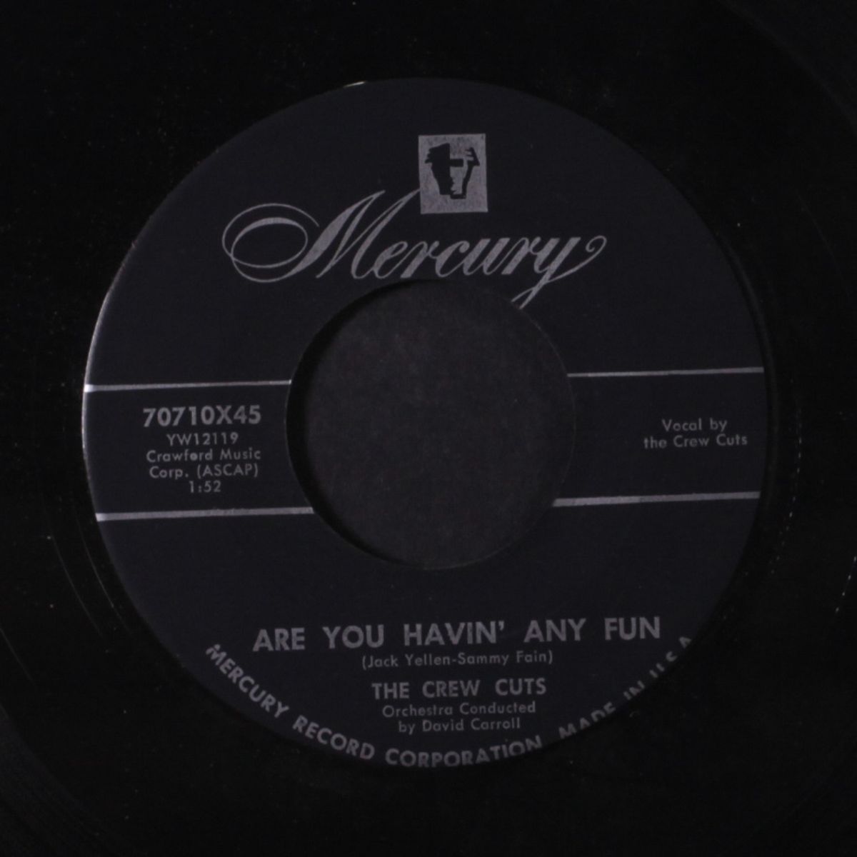 slam! bam! / are you havin' any fun by CREWCUTS