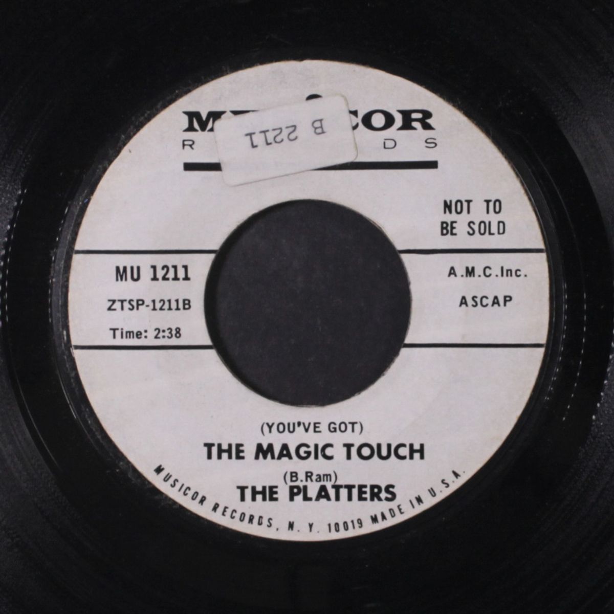 the magic touch by PLATTERS