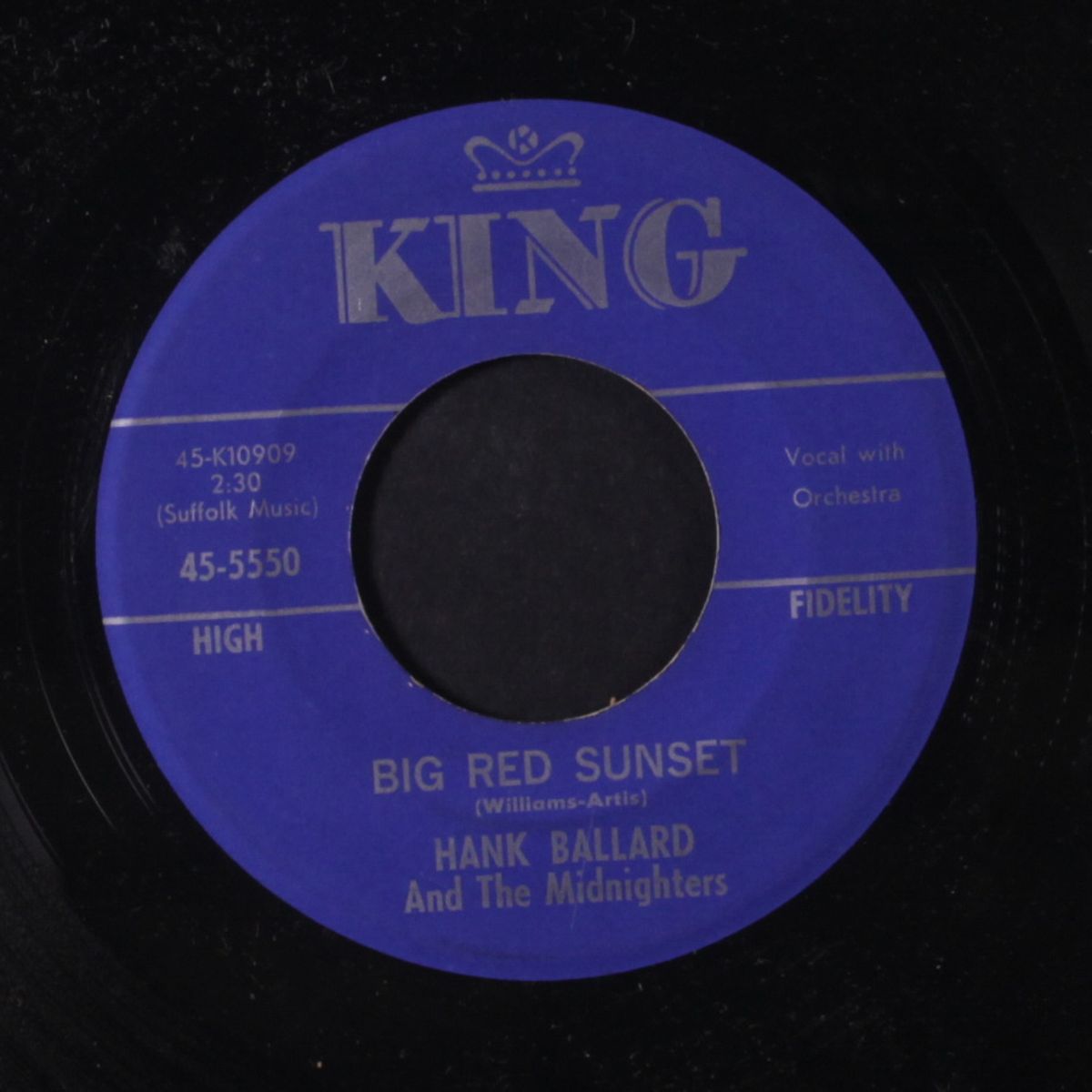 can't you see, i need a friend / big red sunset by HANK BALLARD & MIDNIGHTERS