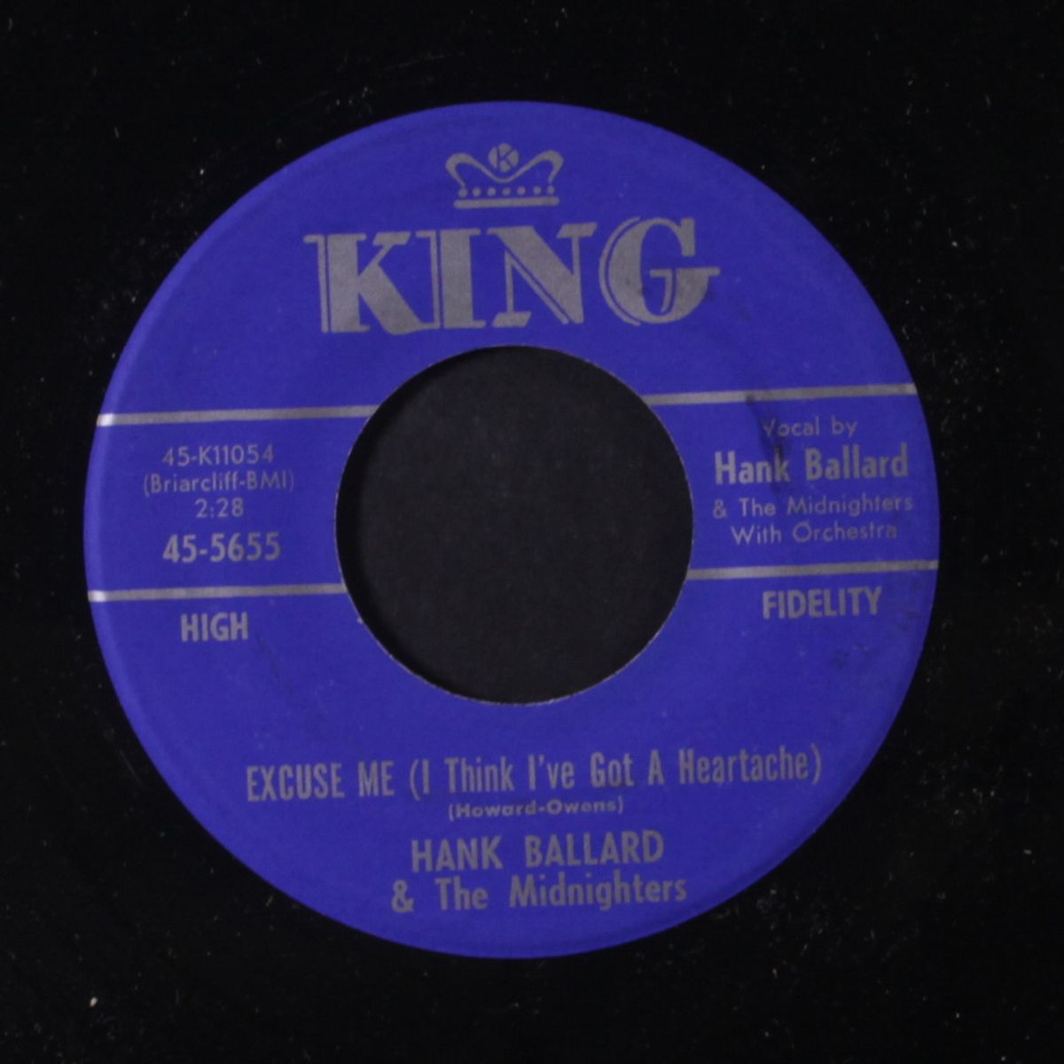 i want to thank you / excuse me by HANK BALLARD & MIDNIGHTERS