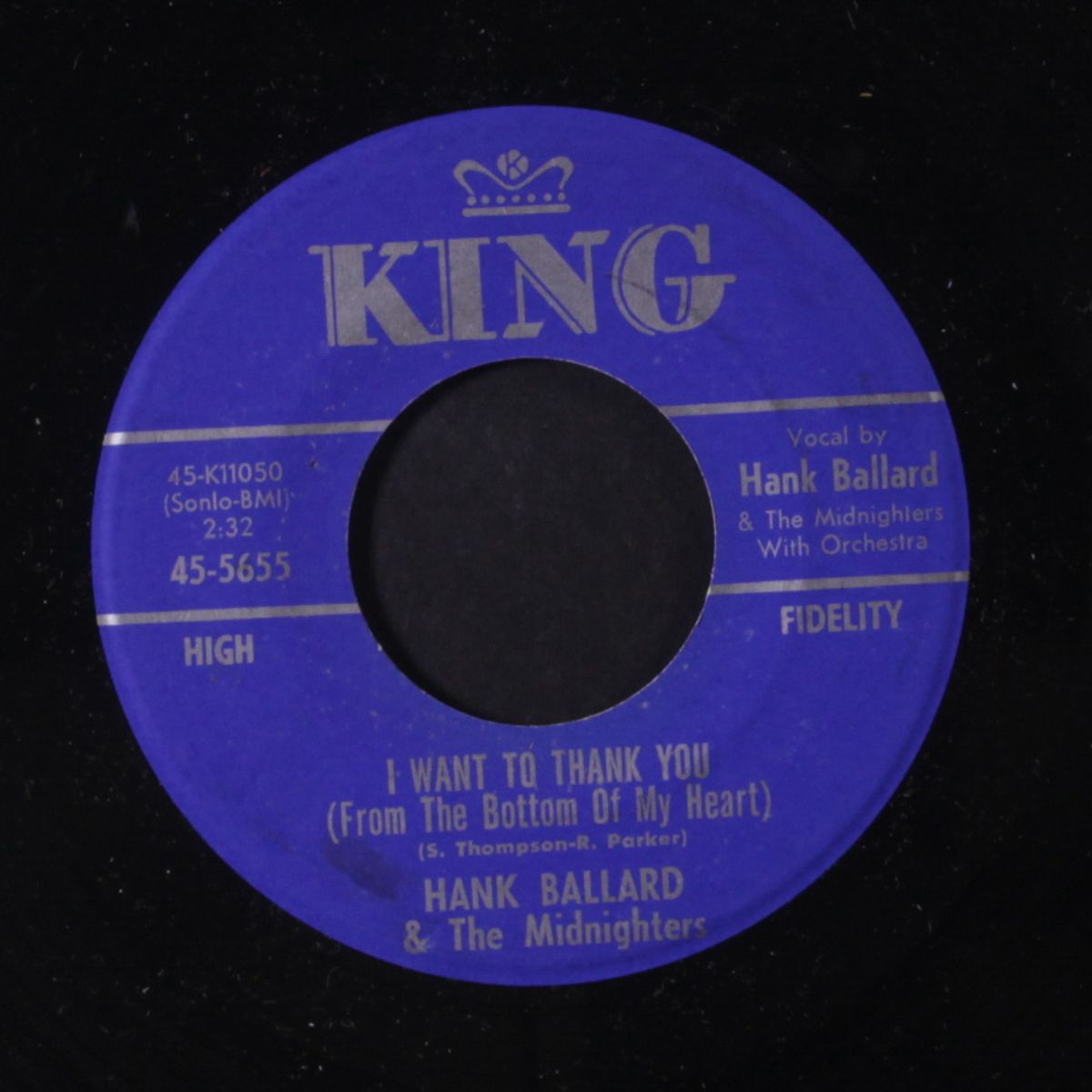 i want to thank you / excuse me by HANK BALLARD & MIDNIGHTERS