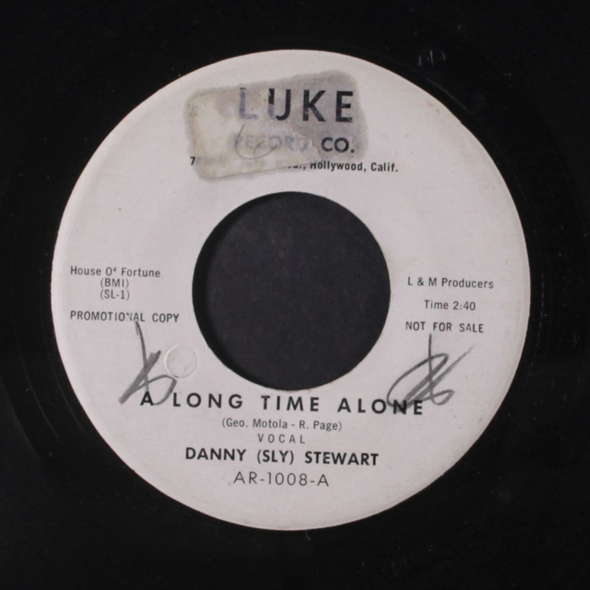 a long time alone by DANNY 'SLY' STEWART & GROUP