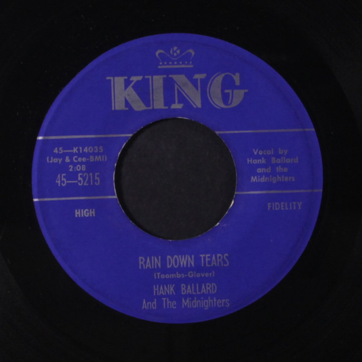 sugaree / rain down tears by HANK BALLARD & MIDNIGHTERS