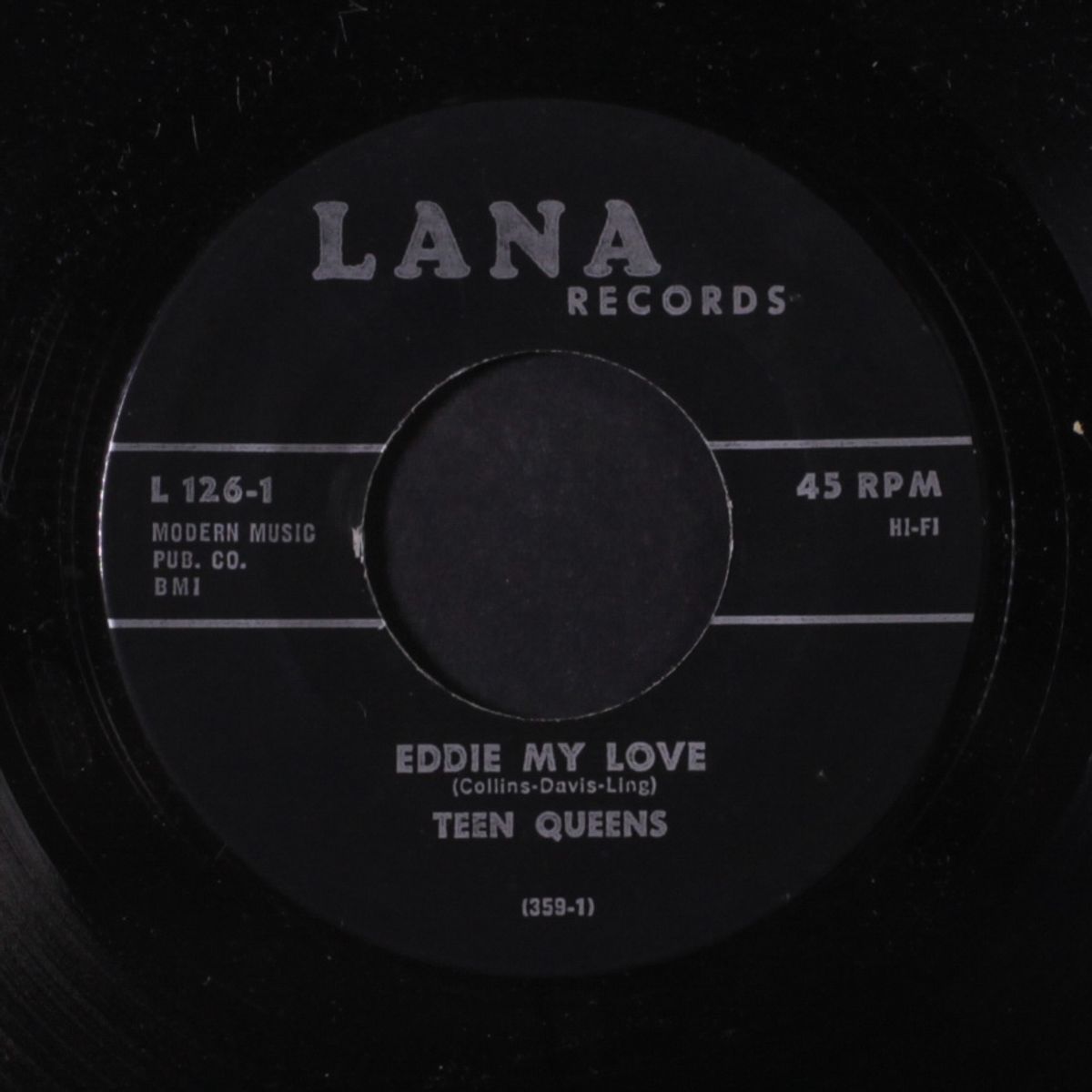 eddie my love / just goofed by TEEN QUEENS