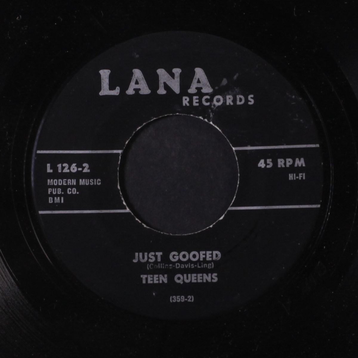 eddie my love / just goofed by TEEN QUEENS