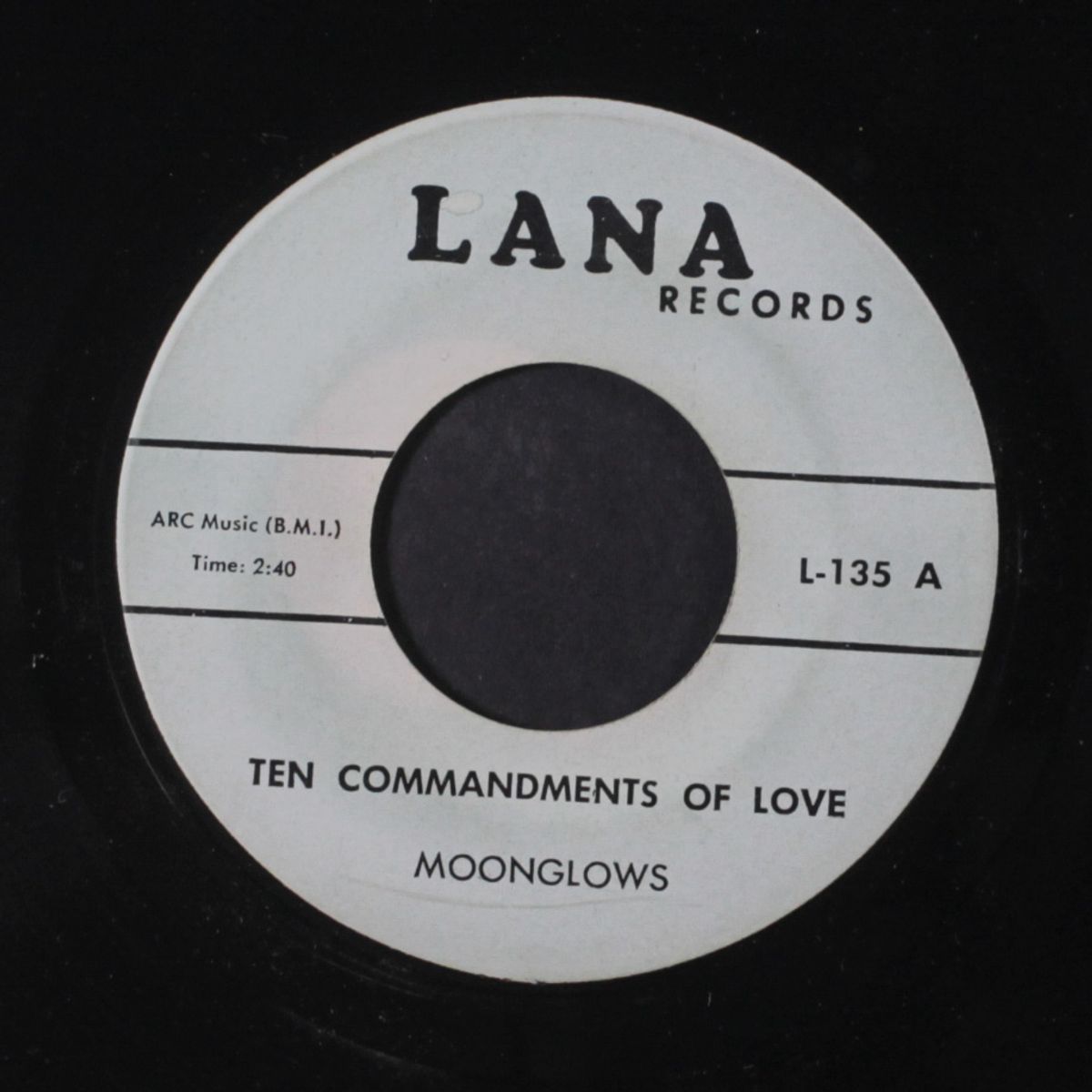 ten commandments of love / half a heart by MOONGLOWS