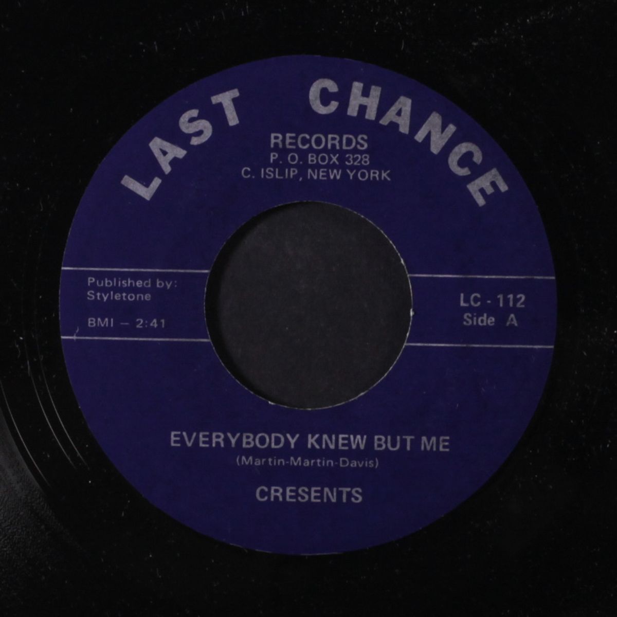 everybody knew but me / you have no heart by CRESENTS