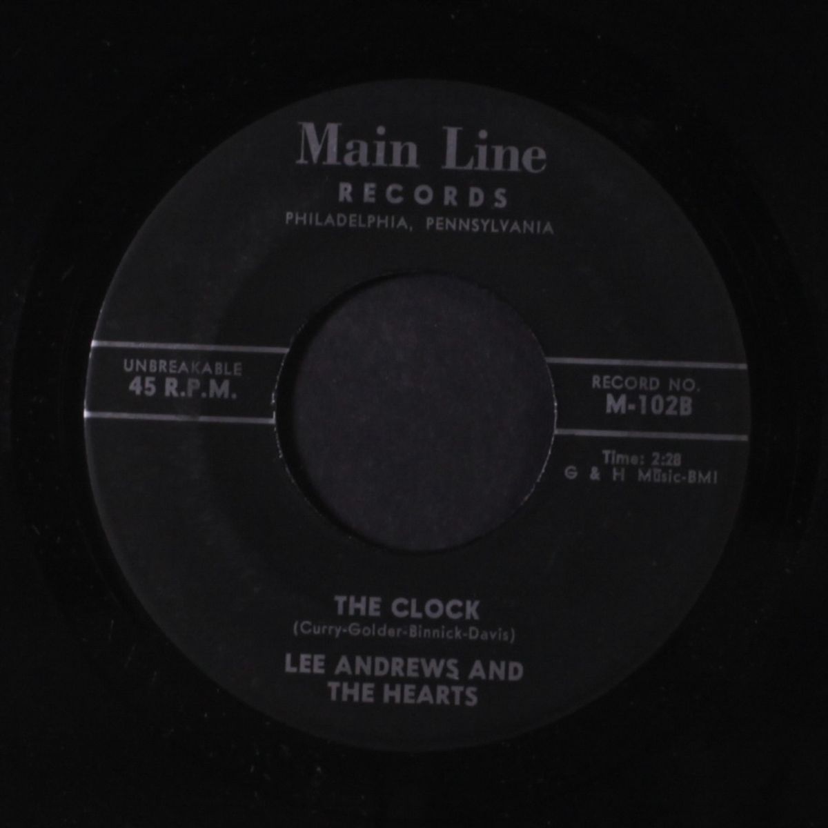 long lonely nights / the clock by LEE ANDREWS & HEARTS