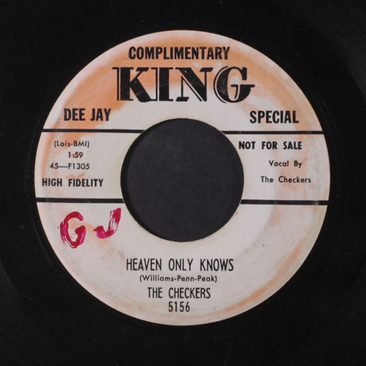 heaven only knows / nine more miles by CHECKERS