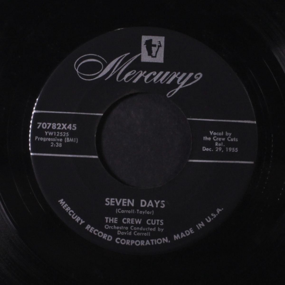 seven days / that's your mistake by CREW-CUTS