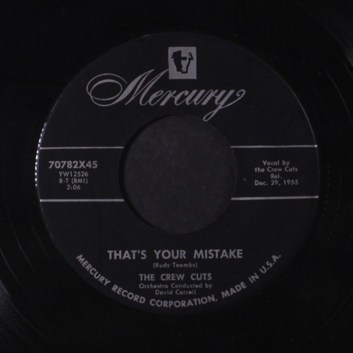 seven days / that's your mistake by CREW-CUTS