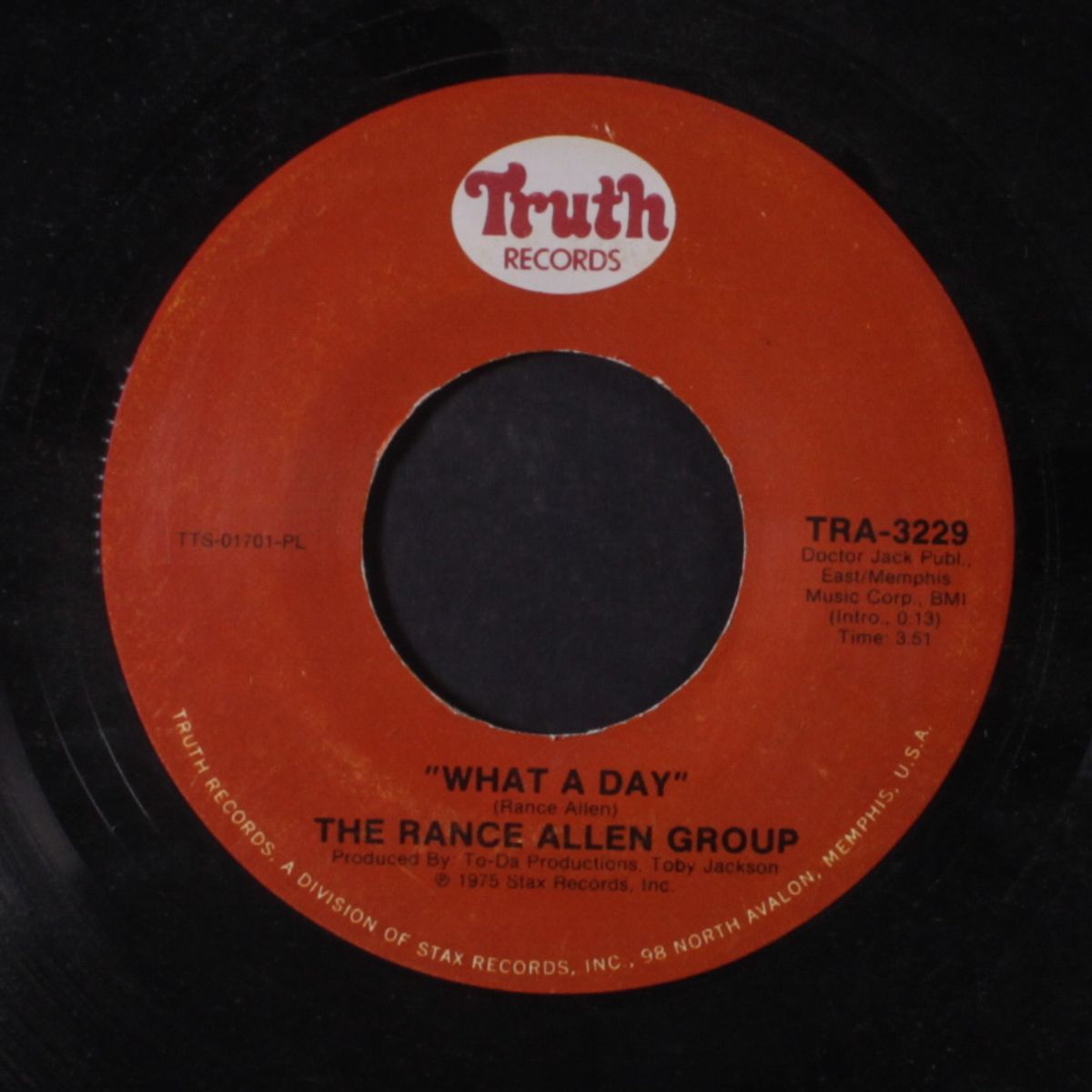 i give my all to you / what a day by RANCE ALLEN GROUP