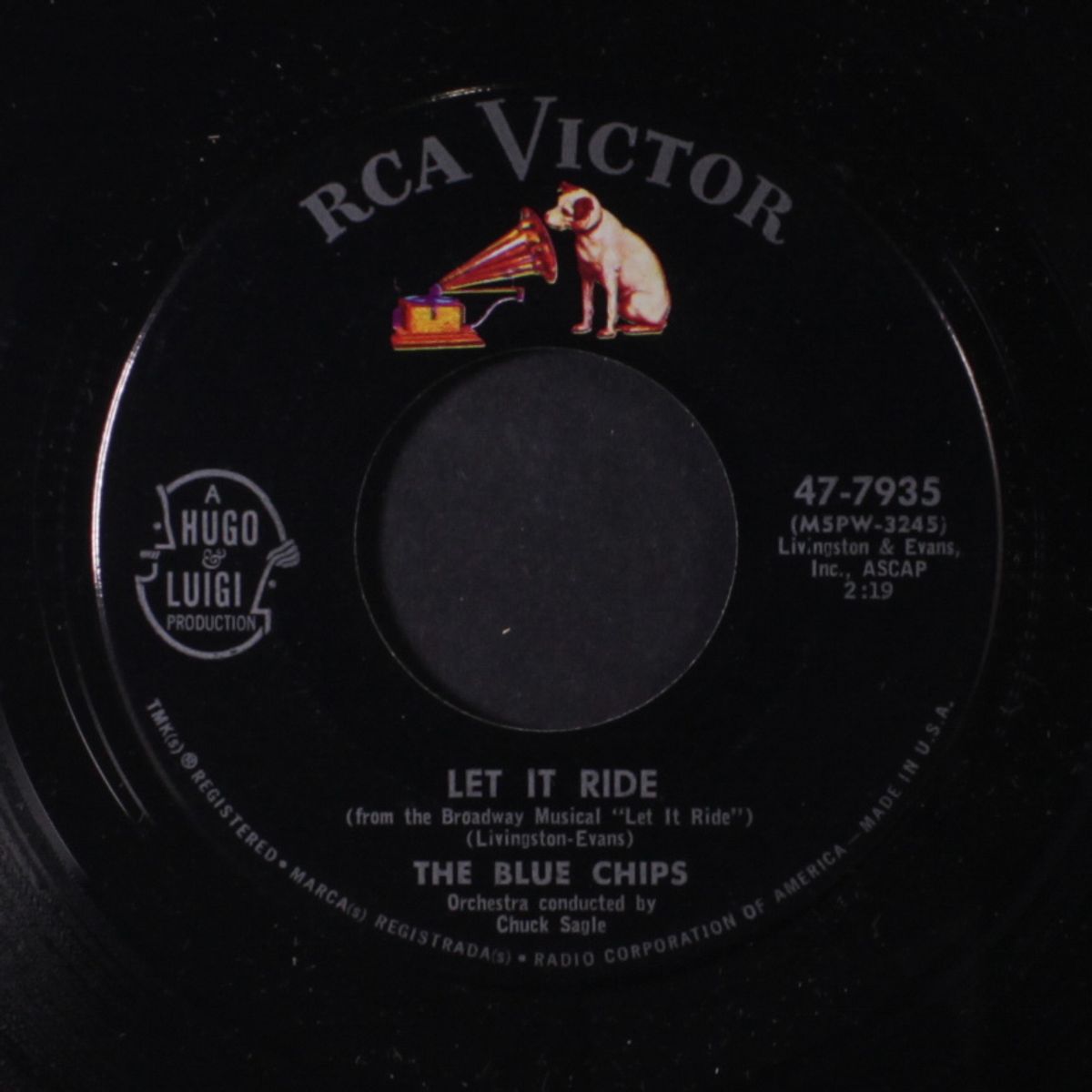 adios, adios / let it ride by BLUE CHIPS