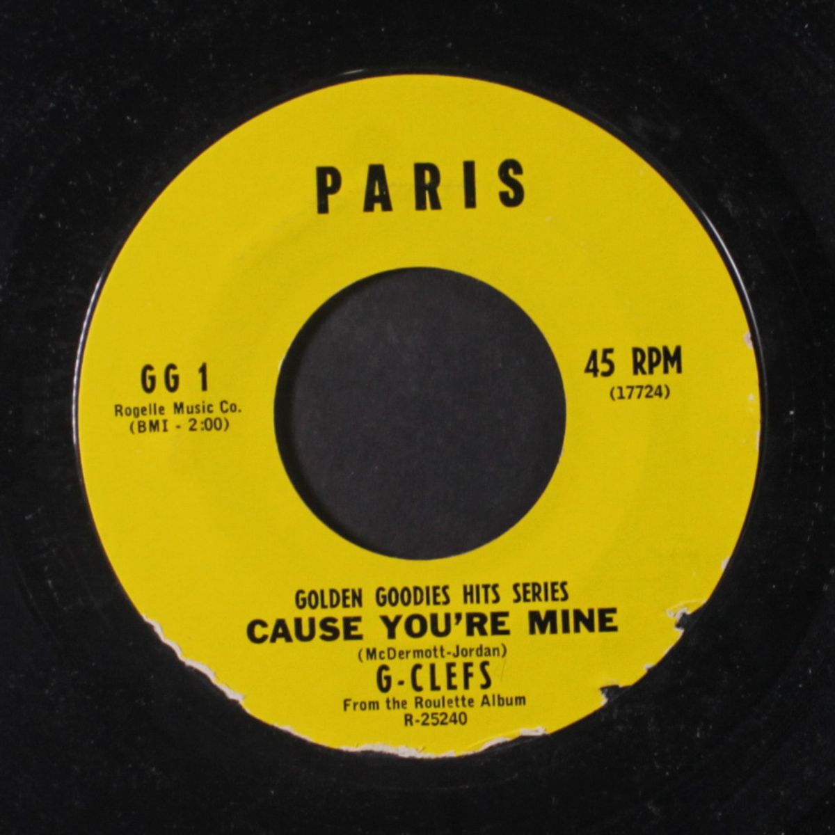 cause you're mine by G-CLEFS