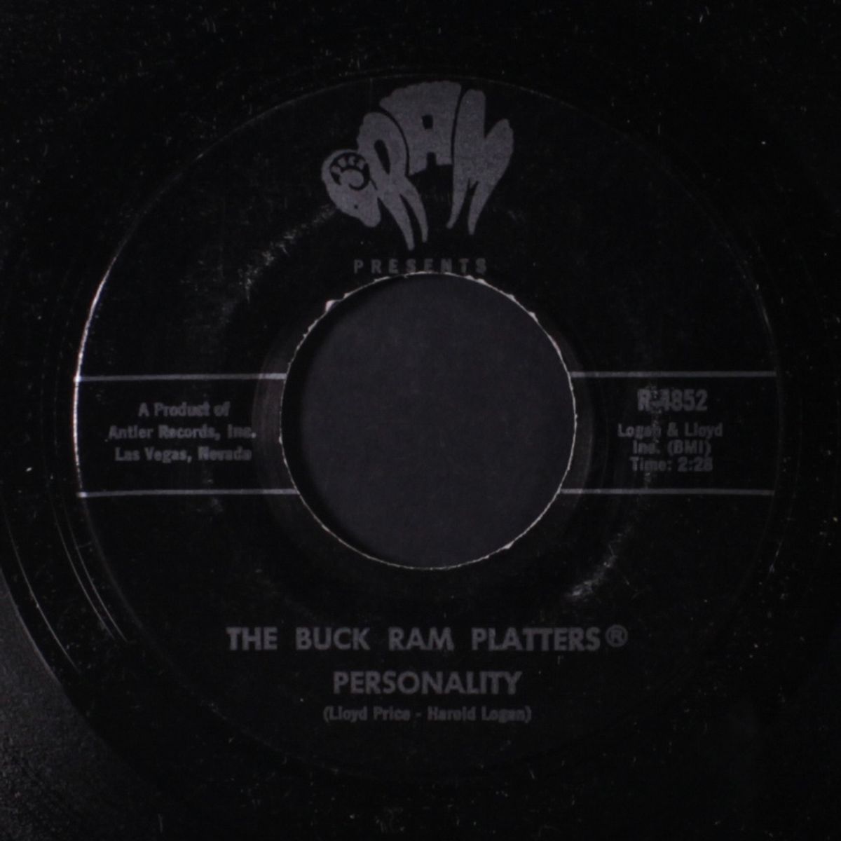 who's sorry now / personality by BUCK RAM PLATTERS