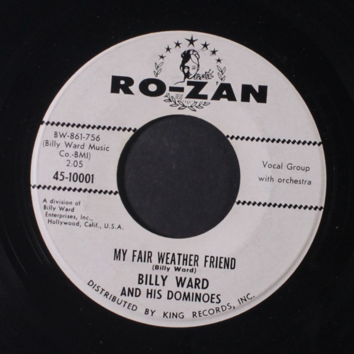 my fair weather friend / man in the stained glass window by BILLY WARD & DOMINOES