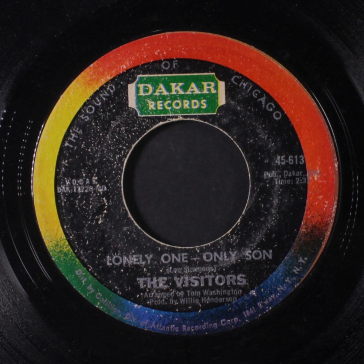i'm gonna stay / lonely one, only son by VISITORS