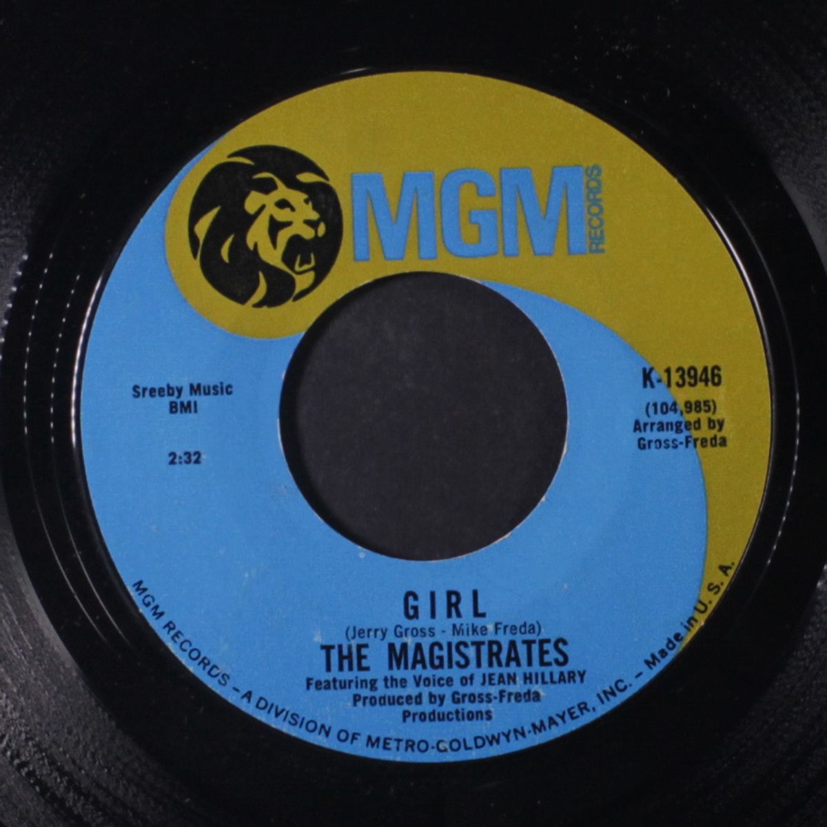 here come the judge / girl by MAGISTRATES