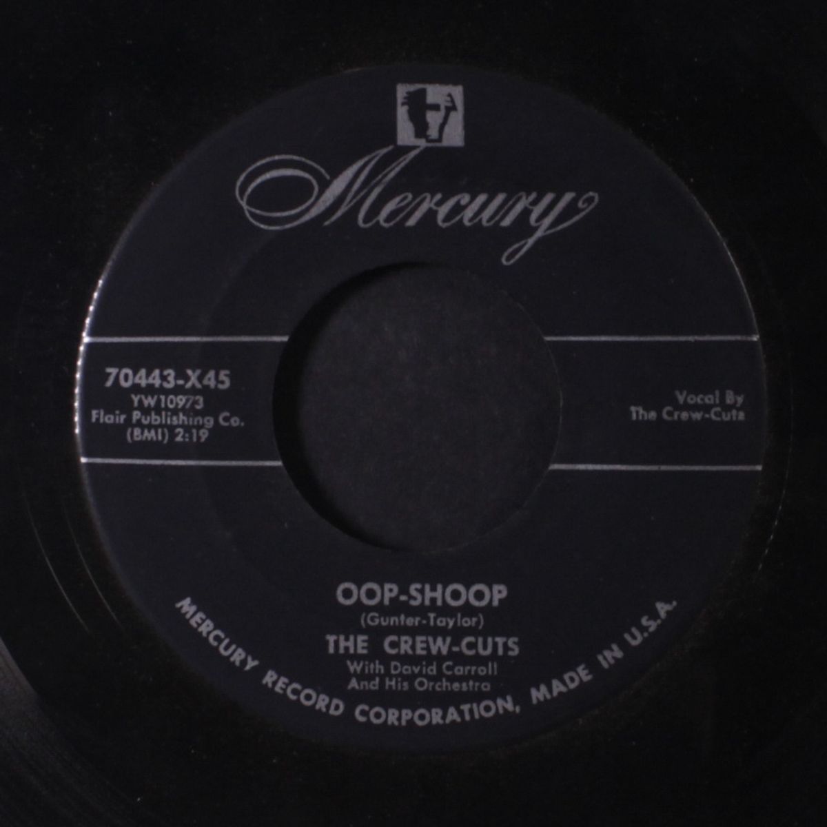 oop-shoop / do me good baby by CREW-CUTS