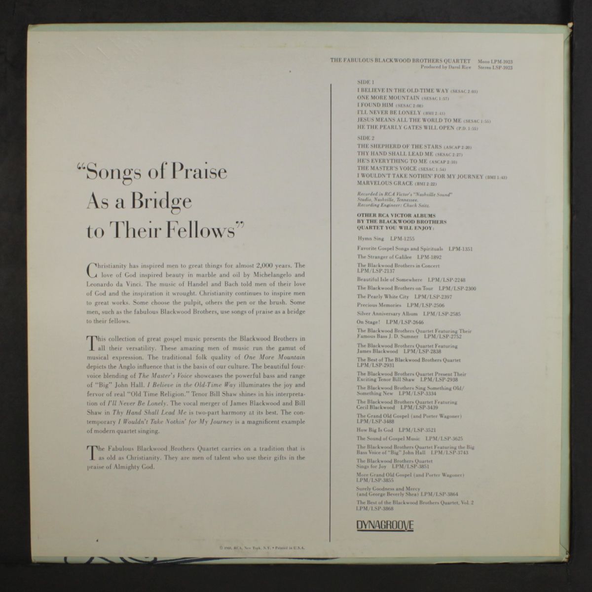 the fabulous by BLACKWOOD BROTHERS