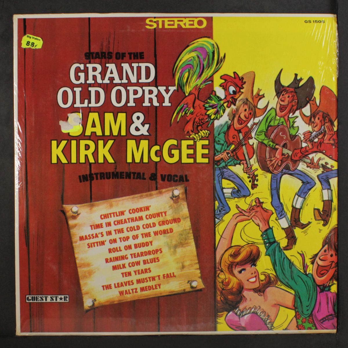 stars of the grand old opry by SAM & KIRK MCGEE