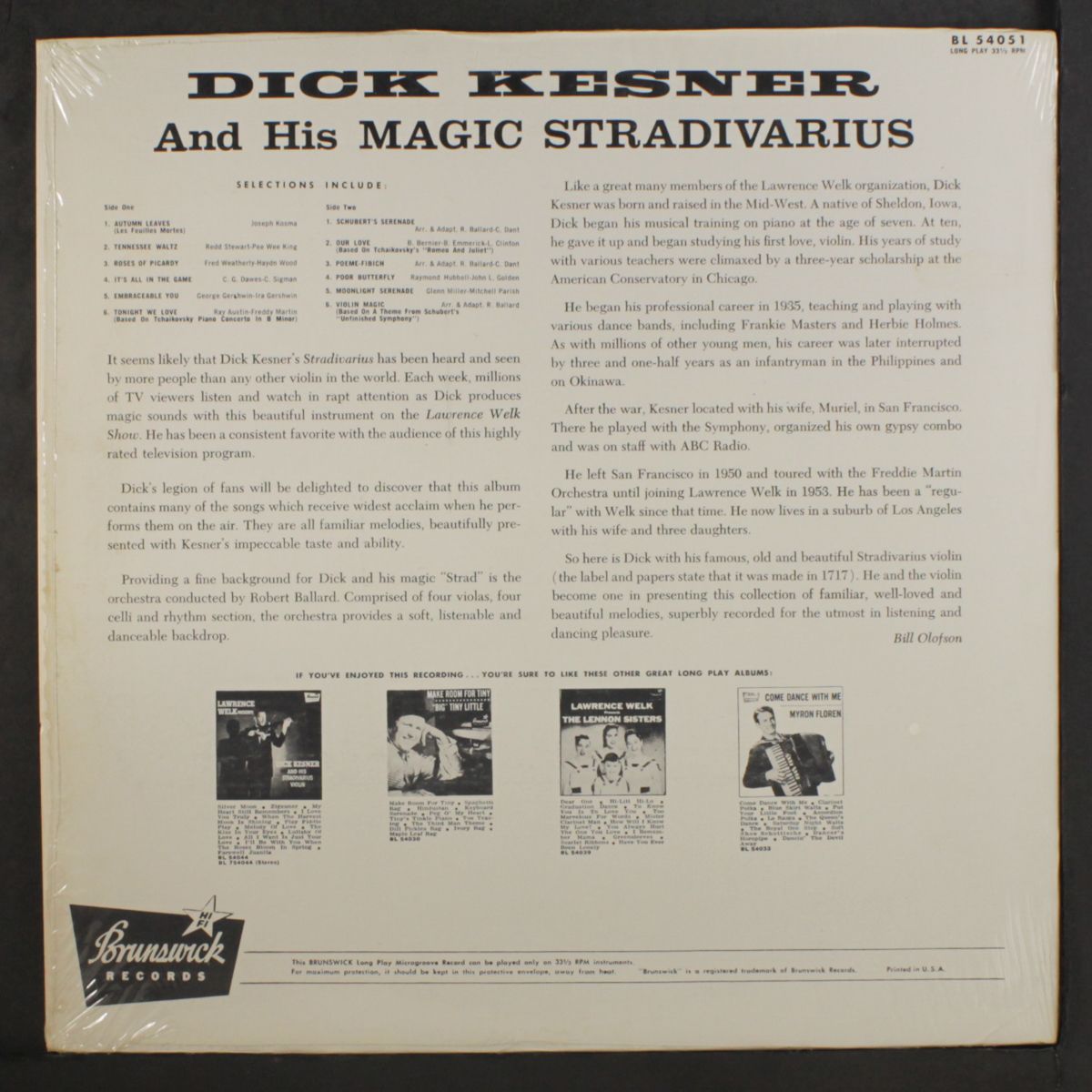 and his magic stradivarious by DICK KESNER