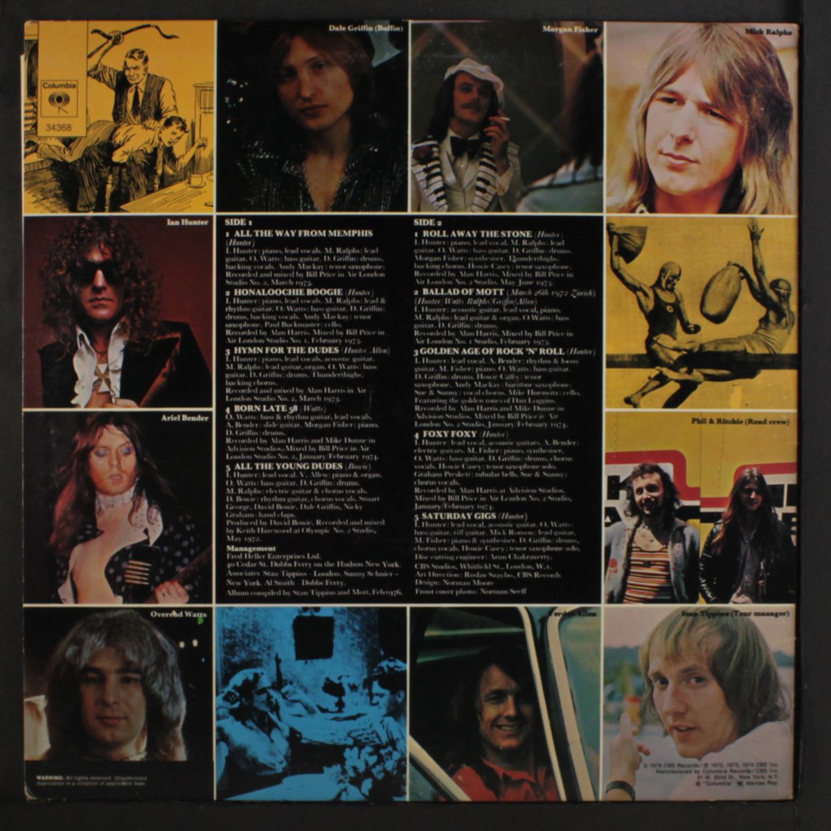 greatest hits by MOTT THE HOOPLE