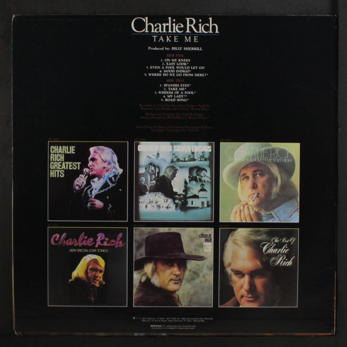 take me by CHARLIE RICH