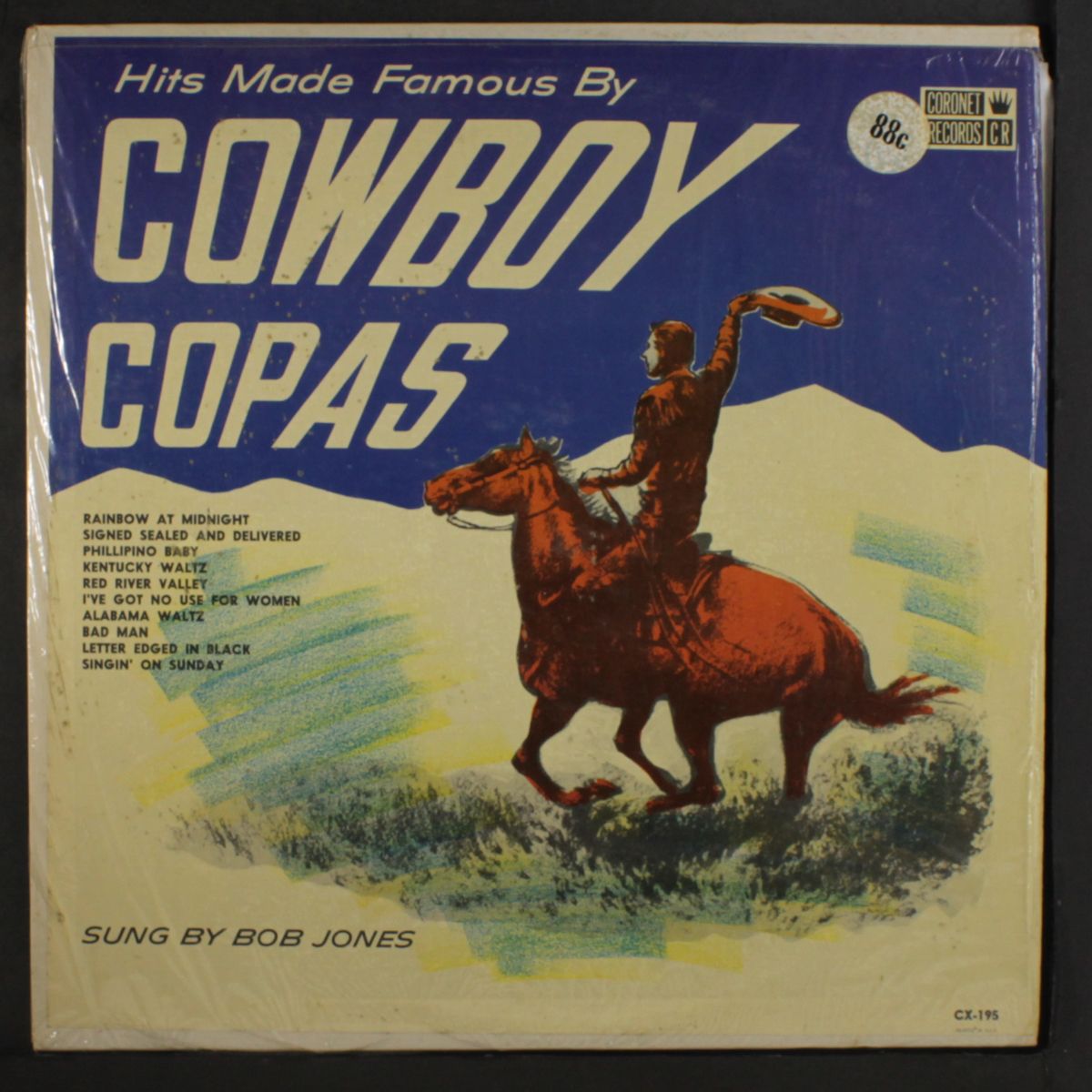 hits made famous by cowboy copas by BOB JONES