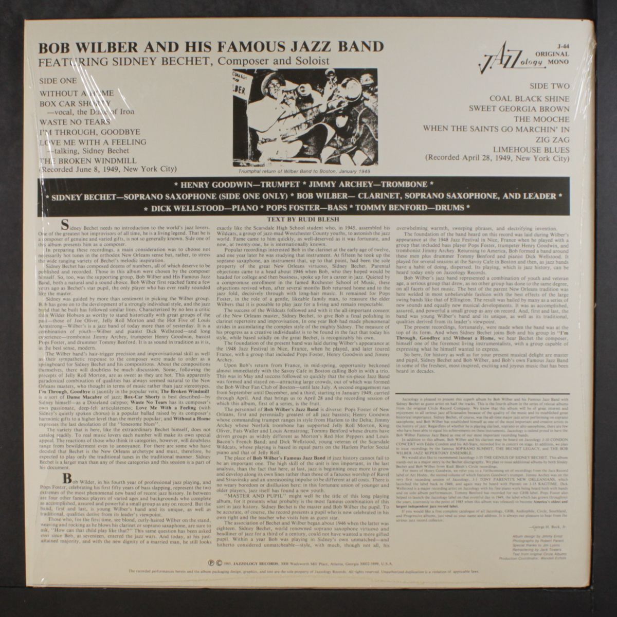 bob wilber & his famous jazz band by BOB WILBER & HIS FAMOUS JAZZ BAND