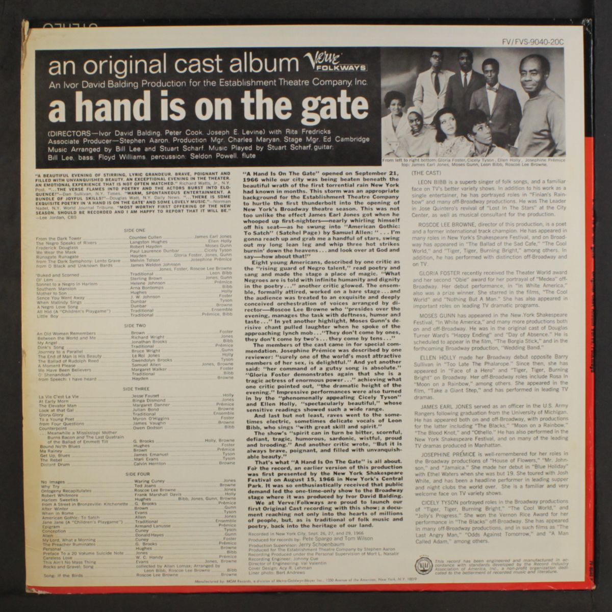 a hand is on the gate by ORIGINAL CAST