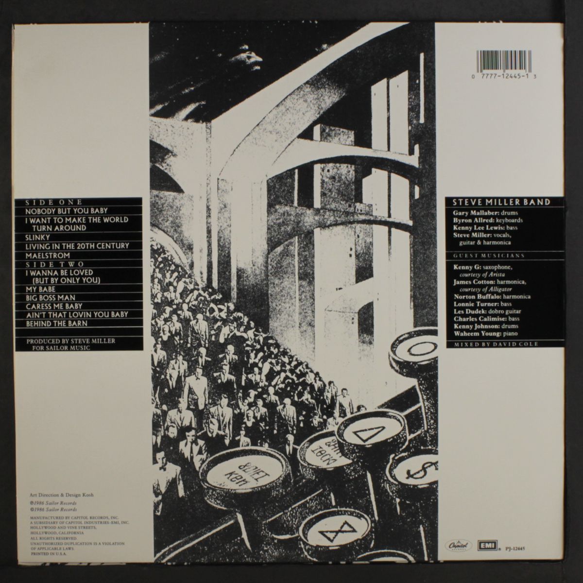 living in the 20th century by STEVE MILLER BAND