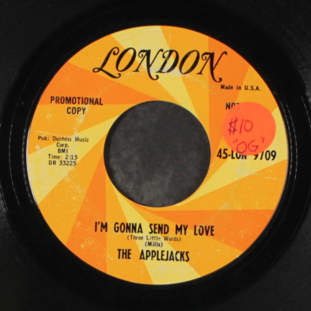 i'm gonna send my love / you're the one for me by APPLEJACKS
