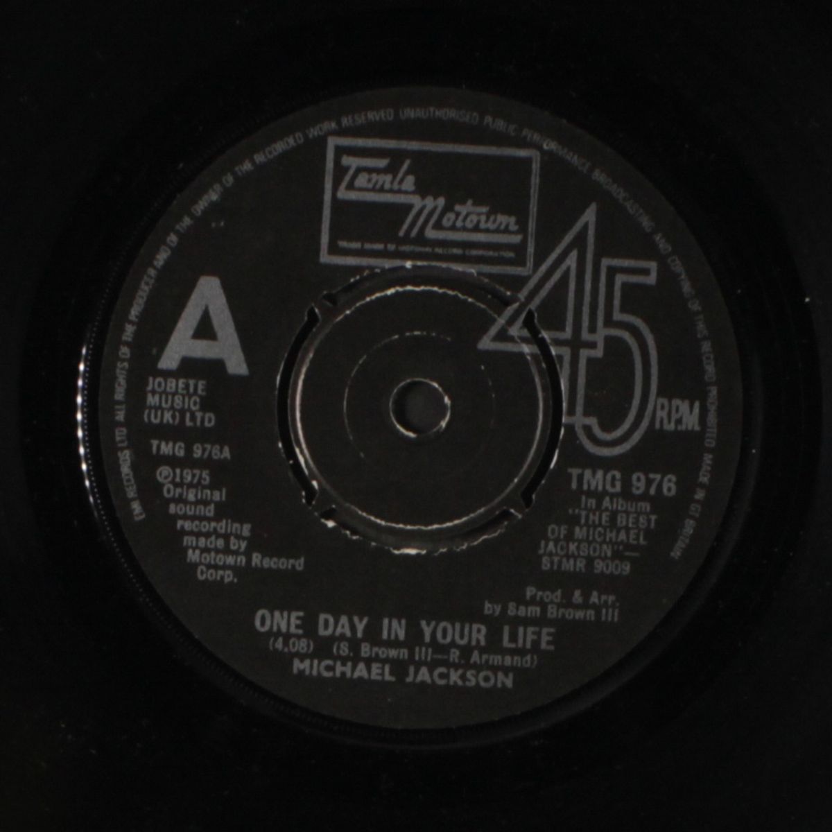 one day in your life / take me back by MICHAEL JACKSON