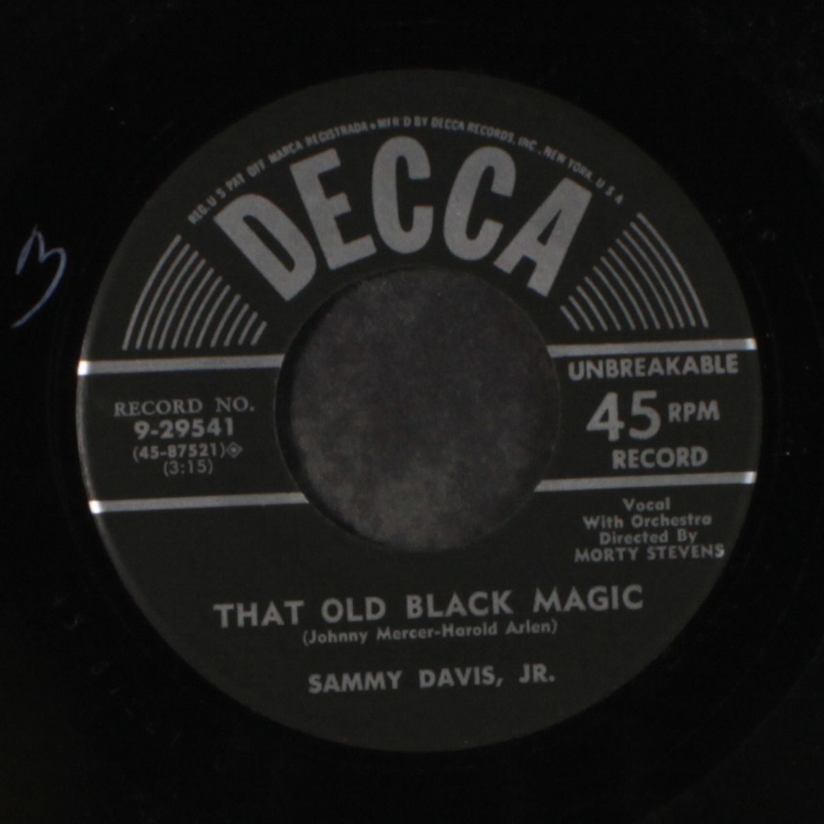 that old black magic by SAMMY DAVIS, JR.