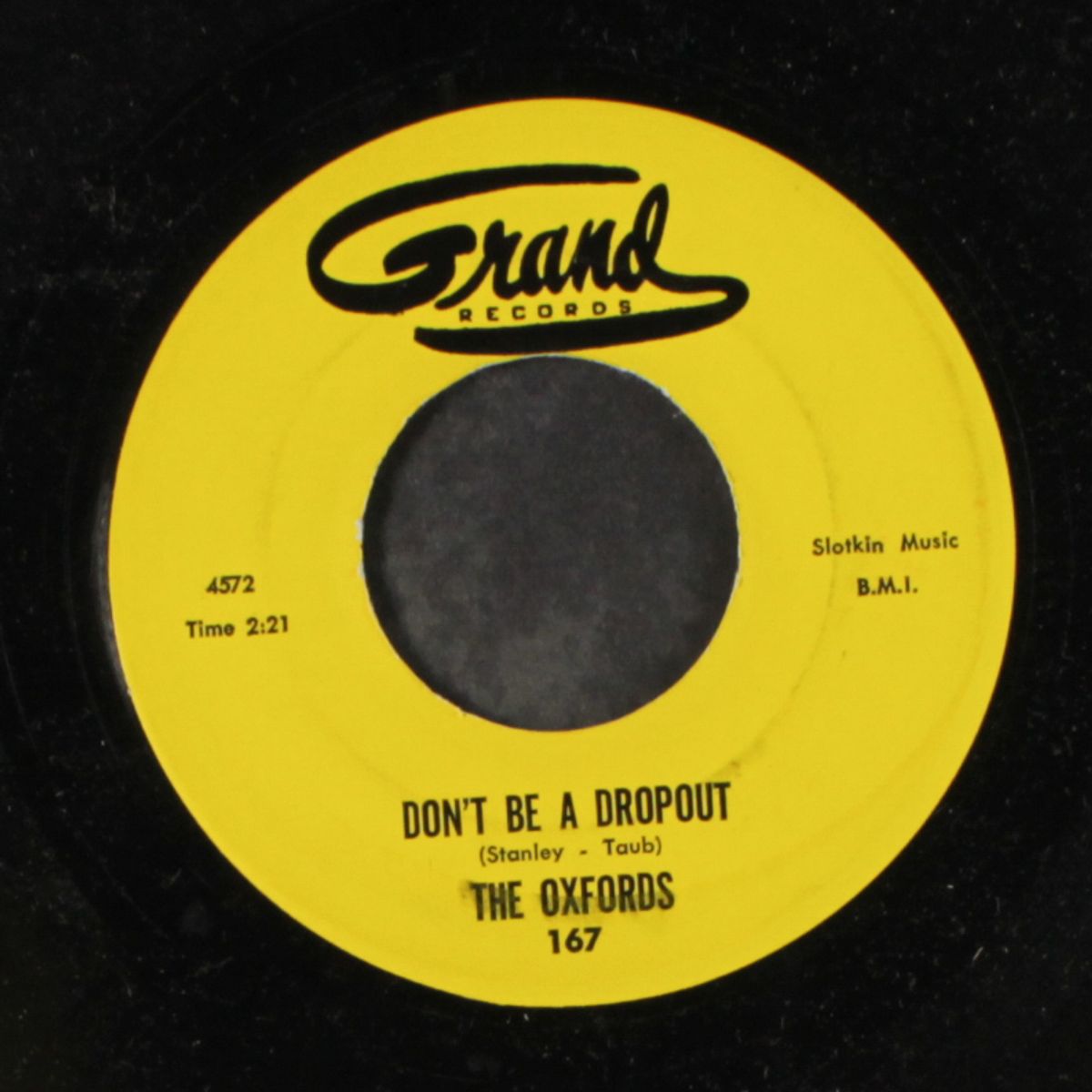 don't be a dropout / don't play that song by OXFORDS