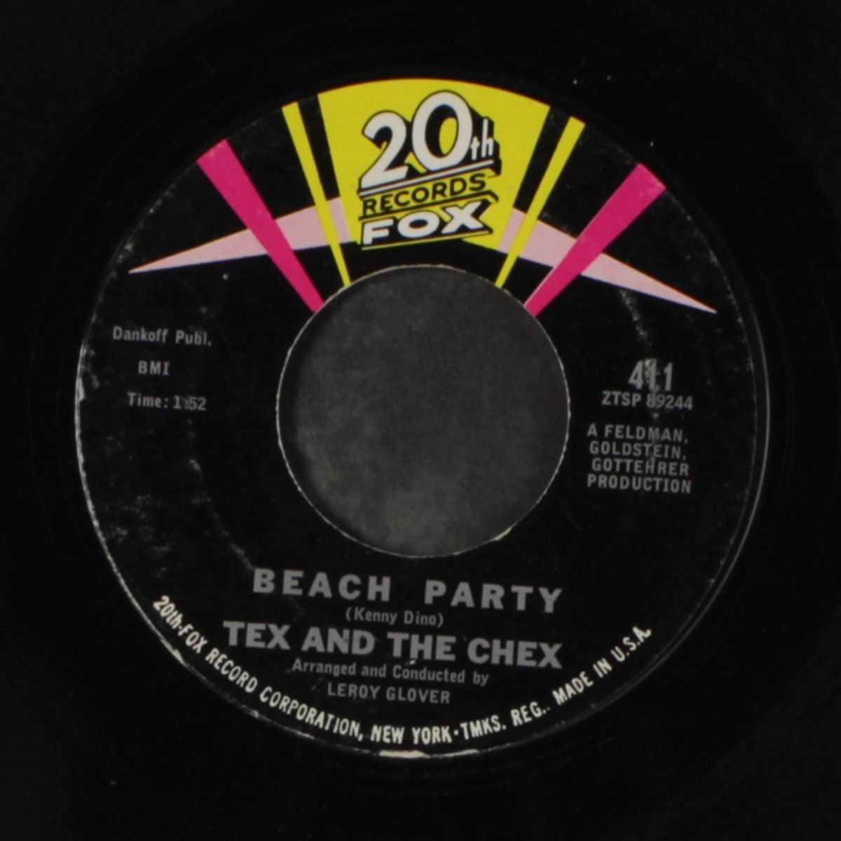 beach party / (love me) now by TEX & THE CHEX